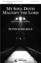 My Soul Doth Magnify the Lord SATB choral sheet music cover